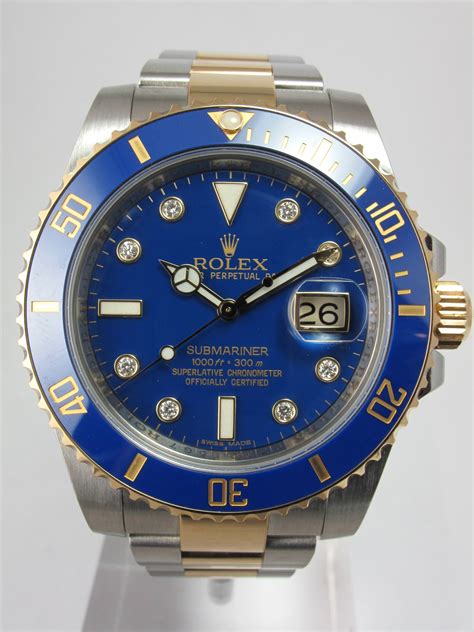 rolex submariner matte blue dial